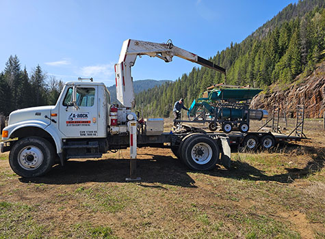 Need something hauled?  Contact A-Rock Earthworkx, Kelowna, BC.