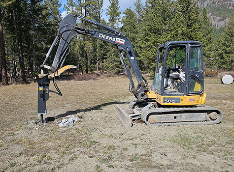 A-Rock Earthworks provides a wide variety of gravel-based services to the construction industry in and around Kelowna, BC